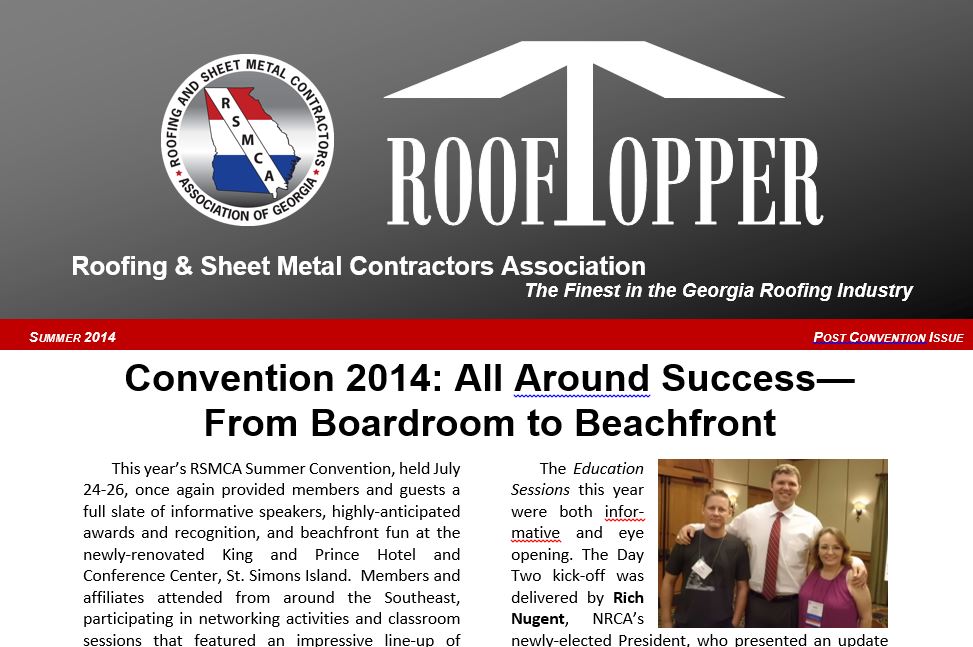 Post convention14 newsletter